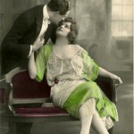 hand coloured photo